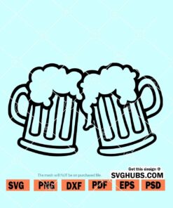 Beer Mugs SVG