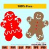 Gingerbread SVG free