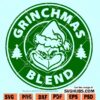 Grinchmas blend SVG