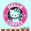 Hello Kitty Starbucks SVG