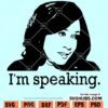 I am speaking Kamala Harris SVG