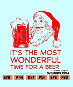 It's the most Wonderful Time for a Beer SVG