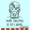 Merry Christmas Ya Filthy Animal SVG