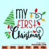 My first Christmas SVG