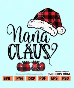 Nana Claus SVG
