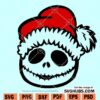 Nightmare before Christmas Santa svg