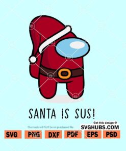 Santa is sus SVG