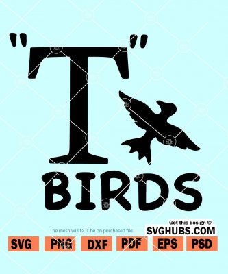 T-Birds SVG, Grease SVG, T birds logo SVG, Grease lightening SVG,T ...