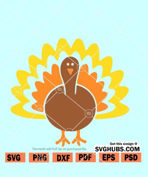 Thanksgiving Turkey SVG