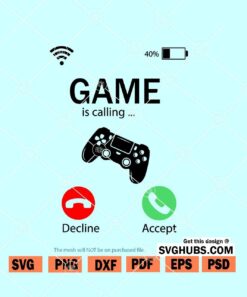 Game Calling Svg