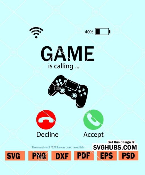 Game Calling Svg