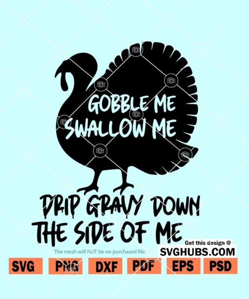 Gobble me swallow me SVG