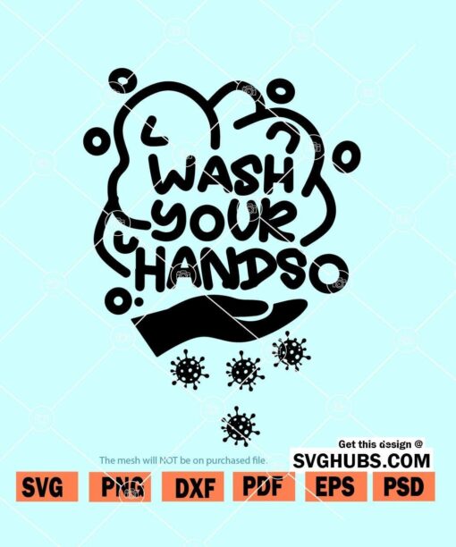 Wash Your Hands SVG