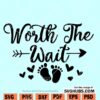 worth the wait SVG