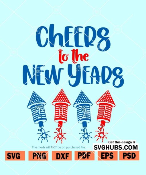 Cheers to the New Year SVG