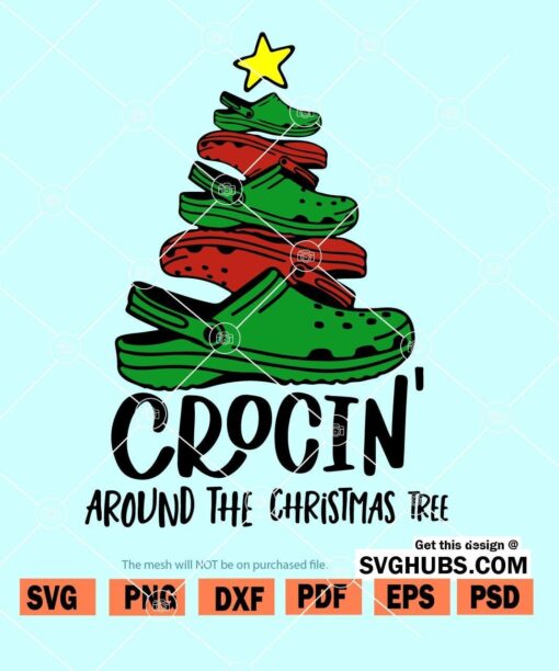 Crocin Around The Christmas Tree SVG