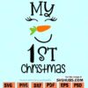 My first Christmas SVG