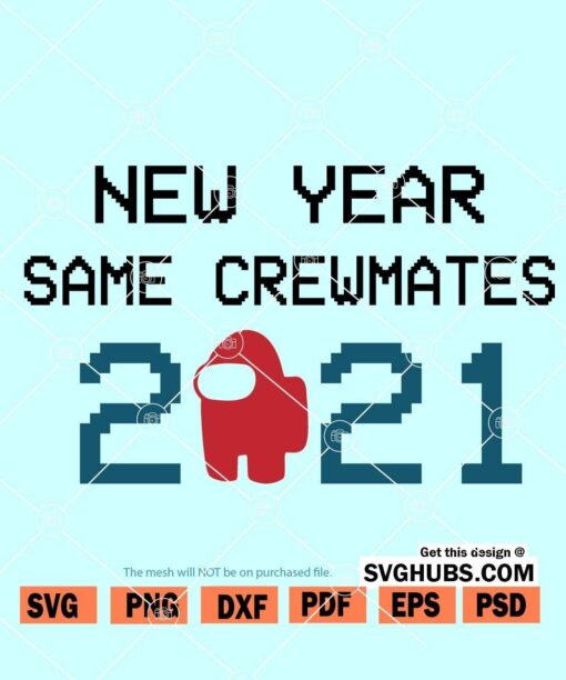 New year same Crewmates SVG