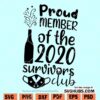 Proud Member of The 2020 Survivors Club SVG