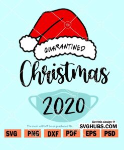 Quarantine Christmas SVG