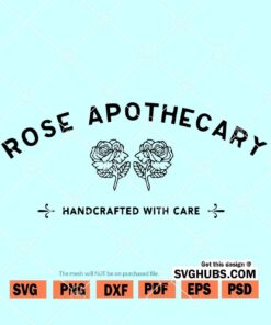 Rose Apothecary Schitts Creek SVG