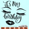 Its my birthday SVG