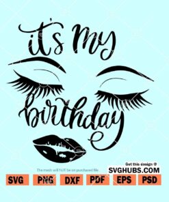 Its my birthday SVG