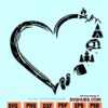 Camp Heart SVG