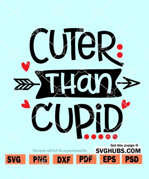 Cuter Than Cupid SVG file