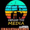 Defund the media SVG