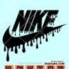 Dripping Nike SVG