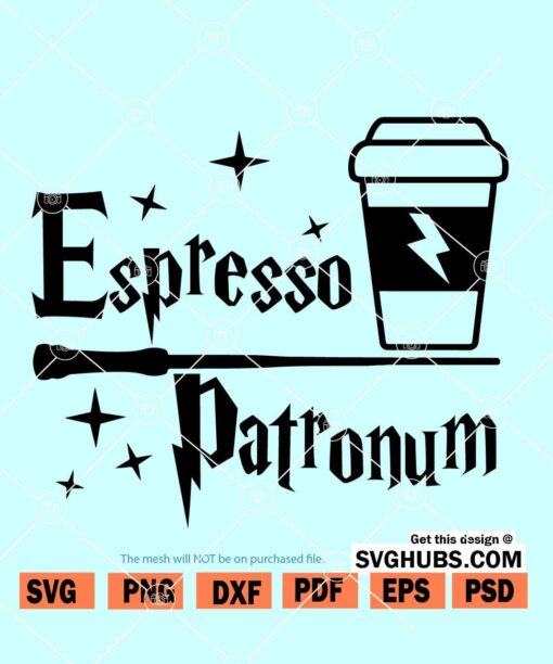 Espresso Patronum SVG