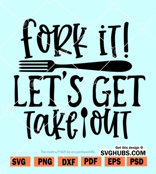 Fork it lets get take out SVG