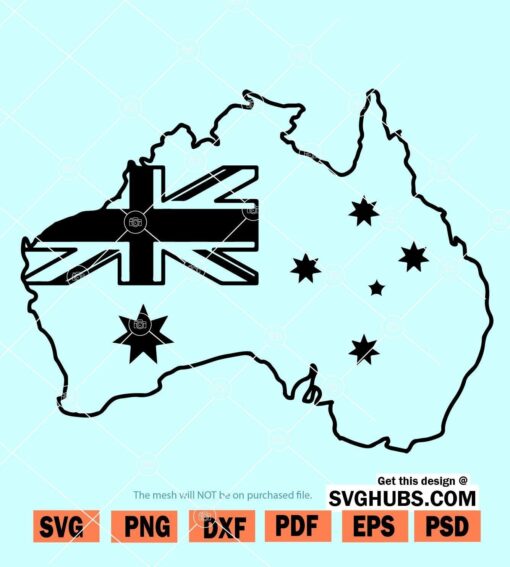 Happy Australia Day SVG