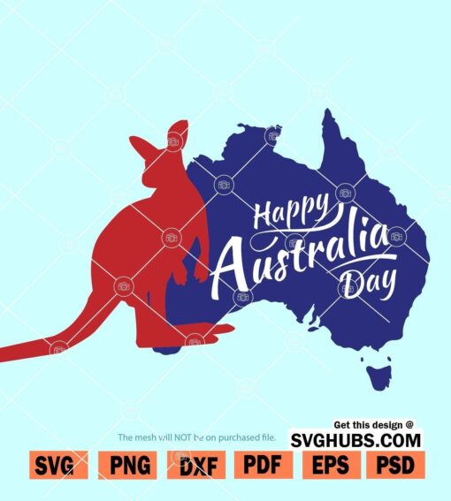 Happy Australia Day SVG