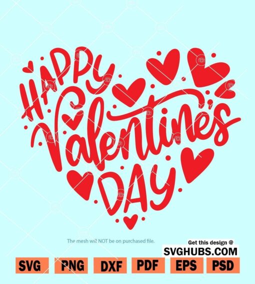 Happy Valentines Day SVG