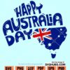 Happy australia day SVG