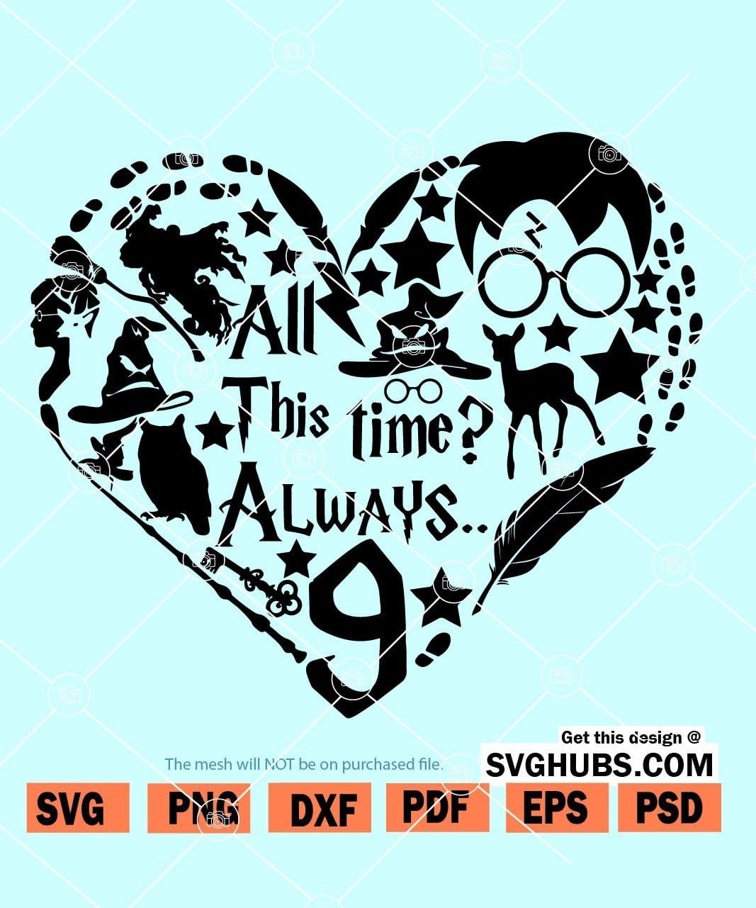 Free 107 Harry Potter Love Svg Free SVG PNG EPS DXF File