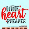 Little heart breaker SVG