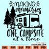 Making memories one camp site at time SVG