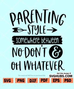 Parenting Style SVG