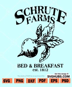 Schrute Farms Bed and Breakfast SVG