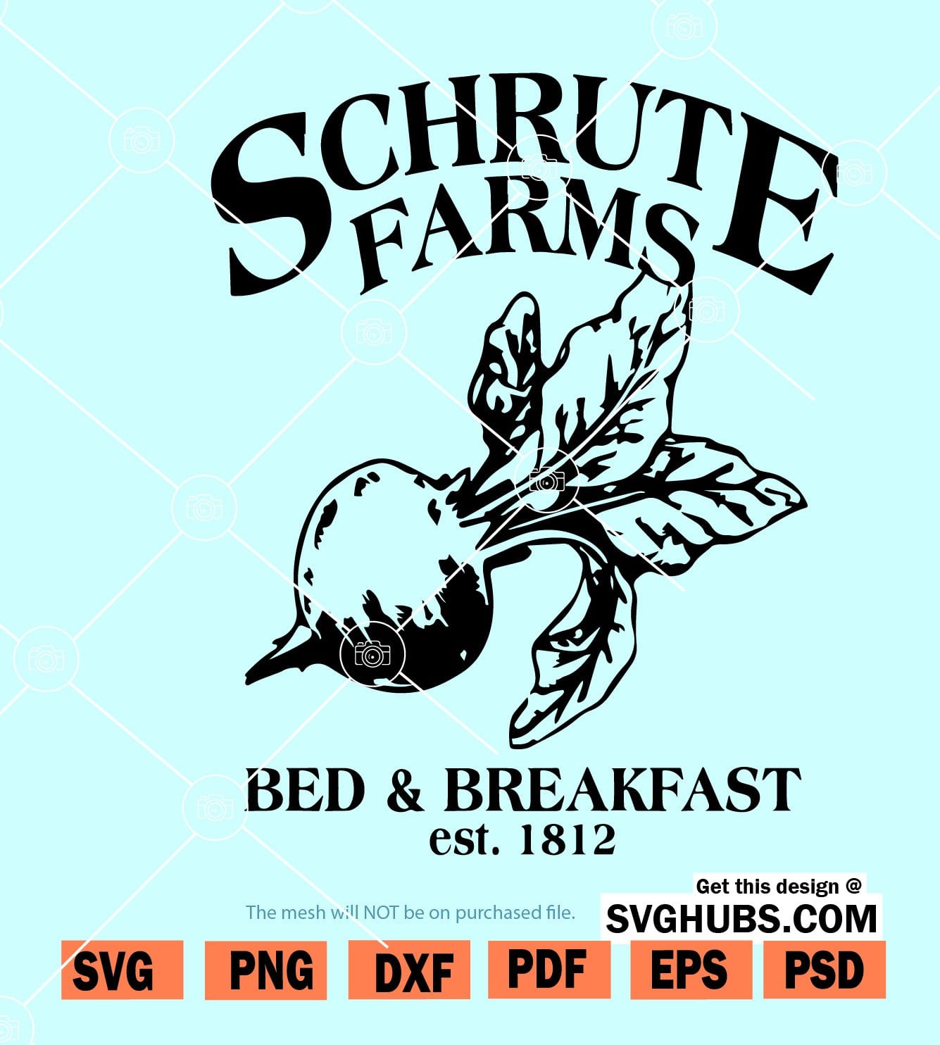 Download Schrute Farms Bed And Breakfast Svg Svg Hubs