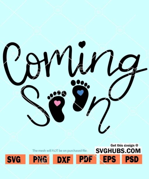 coming soon SVG
