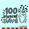 100 Days of School SVG