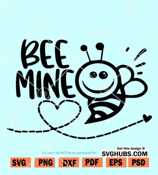 Bee mine SVG