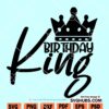 Birthday King SVG