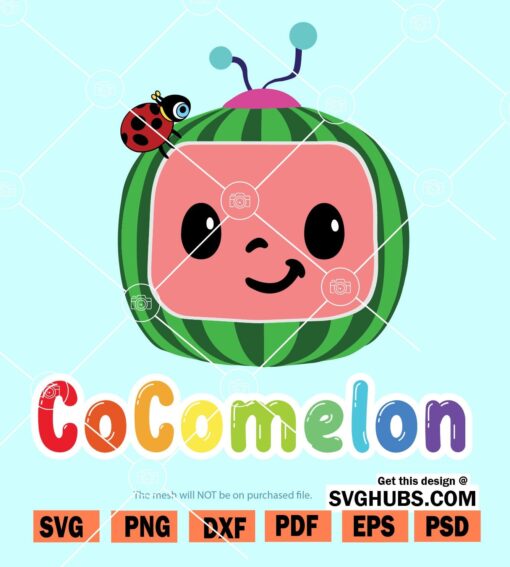 Cocomelon Logo svg, Coco Melon svg, CocoMelon Birthday SVG