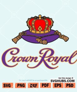 Crown Royal Svg cut file