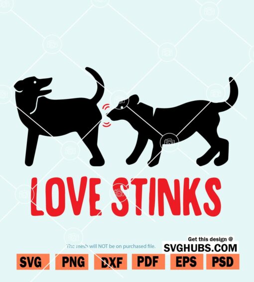 Love stinks SVG